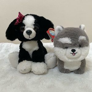 SET OF TWO STUFFIES BY AURORA